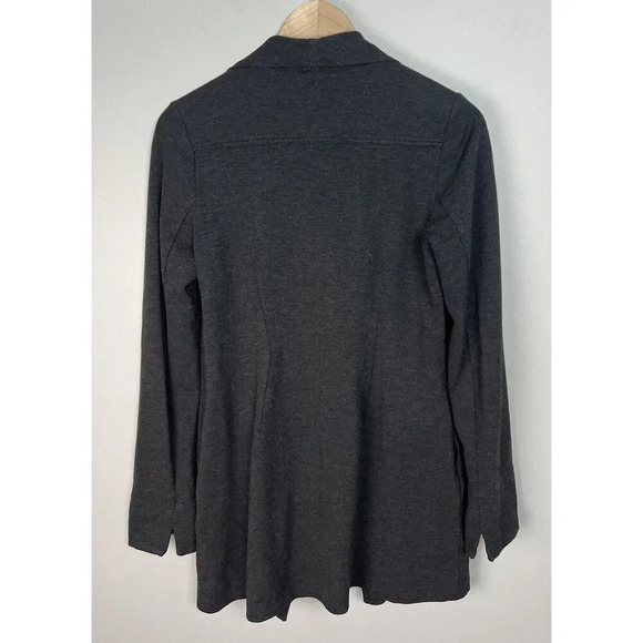Cabi #956 Take Charge Cardigan Sweater Long Sleeve Gray Size XS NO BELT Women’s - Picture 2 of 5